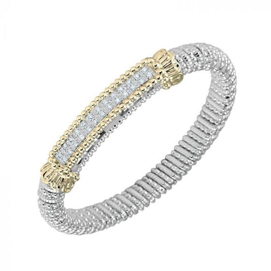 Alwand Vahan 14k Yellow Gold & Sterling Silver Diamond Bracelet