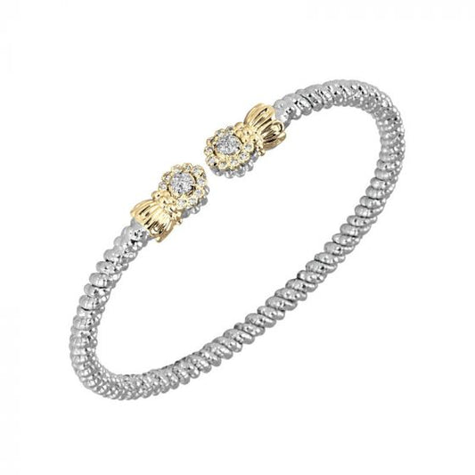 Vahan 14k Yellow Gold & Sterling Silver Diamond Bracelet