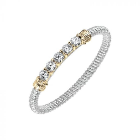 Vahan 14k Yellow Gold & Sterling Silver Bracelet