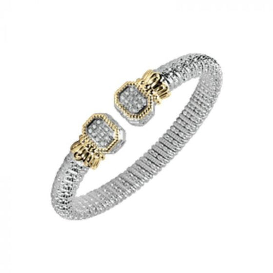 Vahan 14k Yellow Gold & Sterling Silver Diamond Bracelet