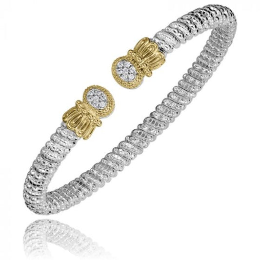 Vahan 14k Gold & Sterling Silver Diamond Bracelet
