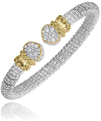 Vahan 14k Gold & Sterling Silver Diamond Bracelet