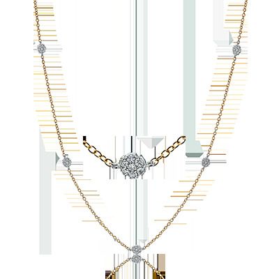 Simon G. 18k White Gold Necklace