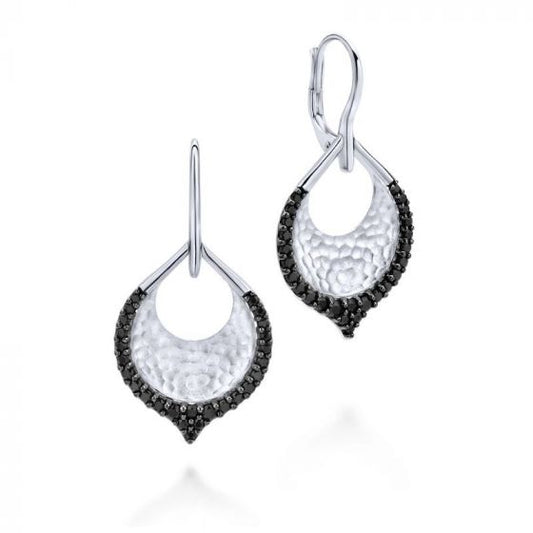 Gabriel & Co. Sterling Silver Souviens Gemstone Drop Earrings