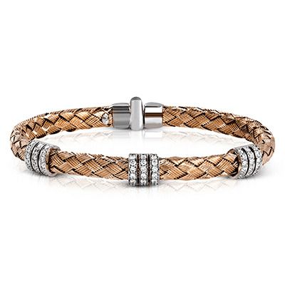 Simon G. 18k White Gold Bangle