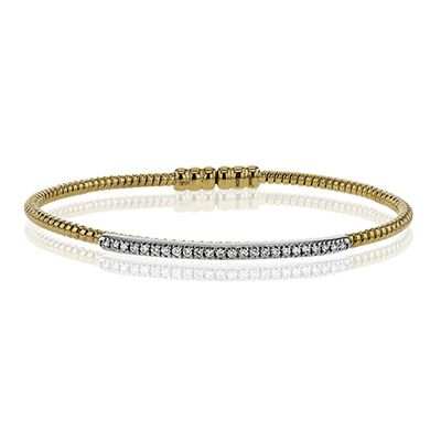 Simon G. 18k White Gold Bangle