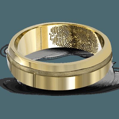 Simon G. 14k White Gold Mens Ring