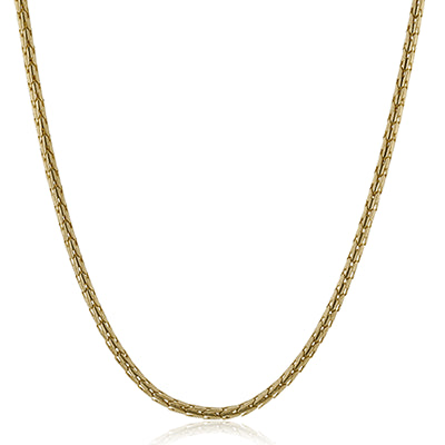 Simon G. 14k Yellow Gold Sg Mens Necklace