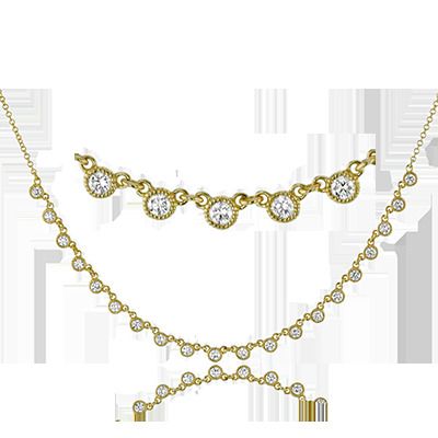 Simon G. 18k White Gold Necklace