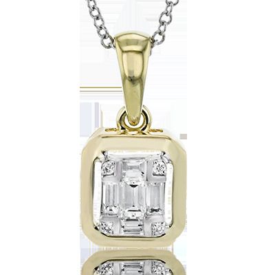 Simon G. 18k White Gold Pendant