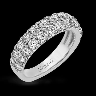 Simon G. 18k White Gold Anniversary Ring