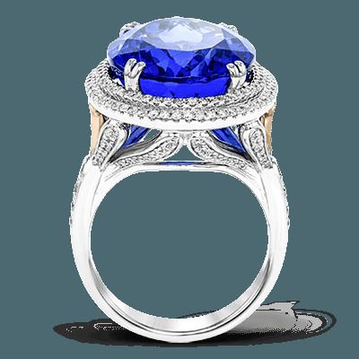 Simon G. 18k White Gold Color Ring