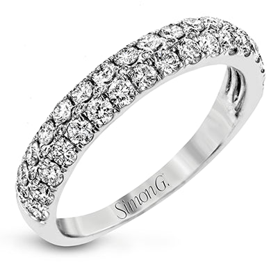 Simon G. 18k White Gold Anniversary Ring