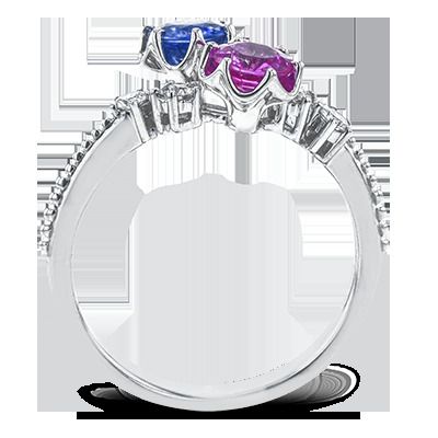 Simon G. 18k White Gold Color Ring