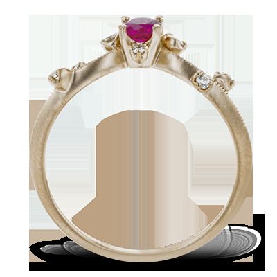 Simon G. 18k White Gold Color Ring