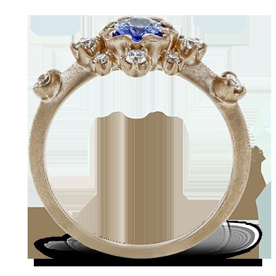 Simon G. 18k White Gold Color Ring