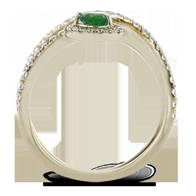Simon G. 18k White Gold Color Ring