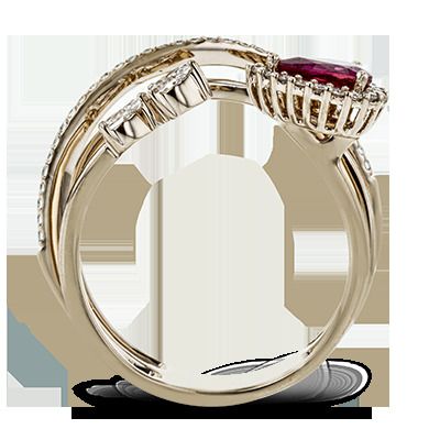 Simon G. 18k White Gold Color Ring