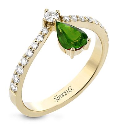 Simon G. 18k White Gold Color Ring