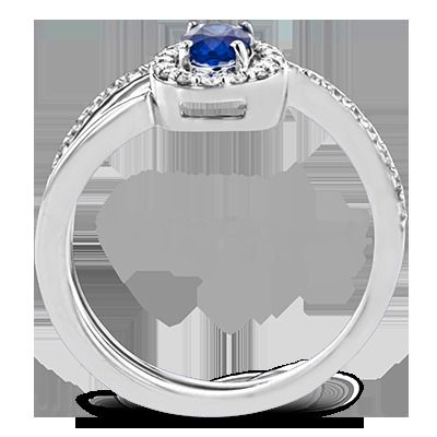 Simon G. 18k White Gold Color Ring