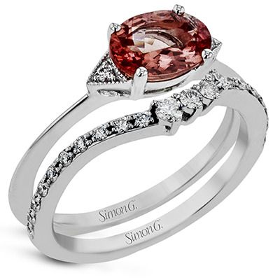 Simon G. 18k White Gold Color Ring