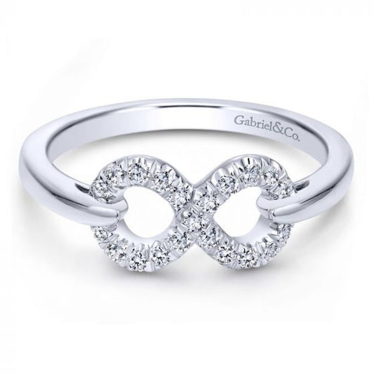 Gabriel & Co. Sterling Silver Classic Gemstone Ring