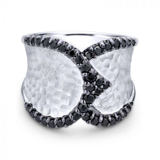 Gabriel & Co. Sterling Silver Souviens Gemstone Ring