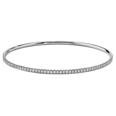 Simon G. 18k White Gold Sg Bangle