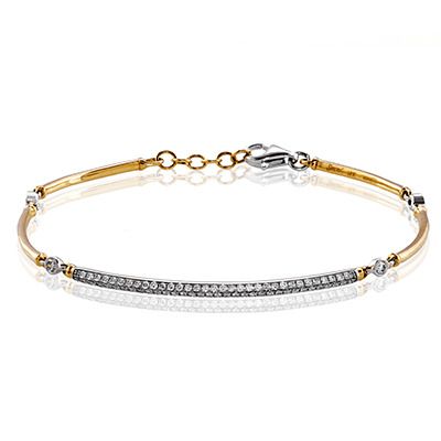 Simon G. 18k White Gold Bracelet