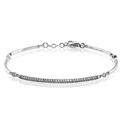 Simon G. 18k White Gold Sg Bracelet