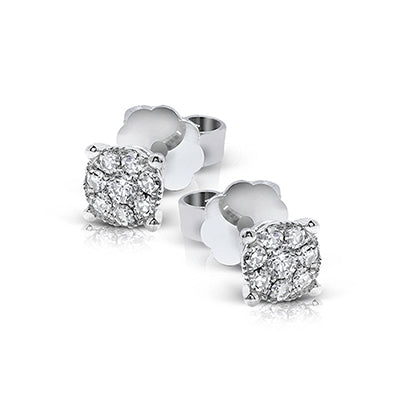 Simon G. 18k White Gold Sg Earrings