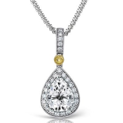 Simon G. 18k Yellow And White Gold Color Pendant