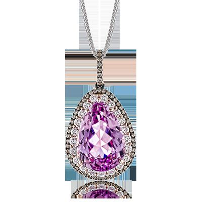 Simon G. 18k White And Gold Color Pendant