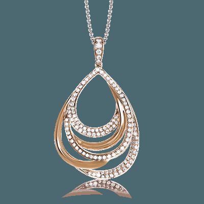 Simon G. 18k White Gold Pendant