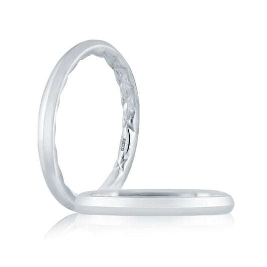 A. Jaffe Plain Metal Wedding Band