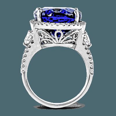 Simon G. 18k White Gold Color Ring