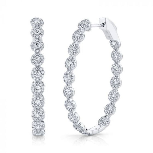 Shy Creation Hoop Earrings