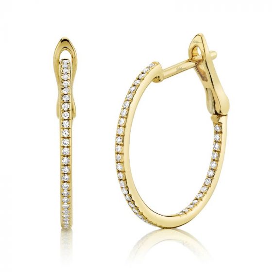 Shy Creation Hoop Earrings