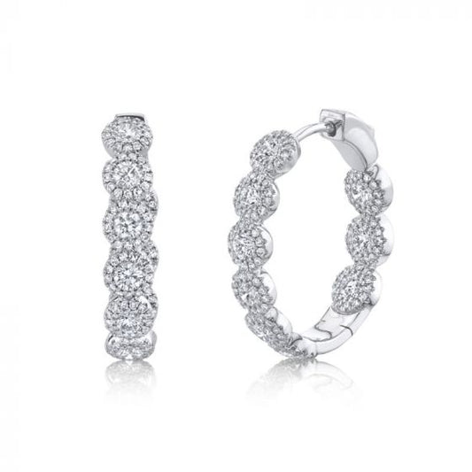 Shy Creation Hoop Earrings
