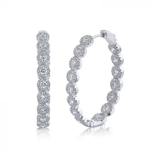 Shy Creation Hoop Earrings