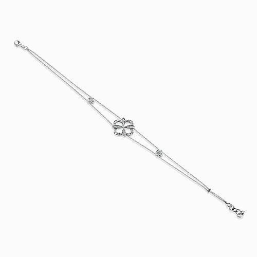 Simon G. 18k White Gold Diamond Bracelet