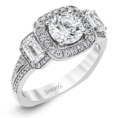 Simon G Bridal Simon Set Anniversary Ring In 18K Gold With Diamonds (White,Yellow)