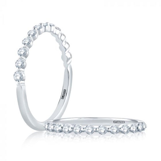 A. Jaffe Single Prong Diamond Band