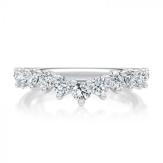 A. Jaffe Round Diamond Wedding Band