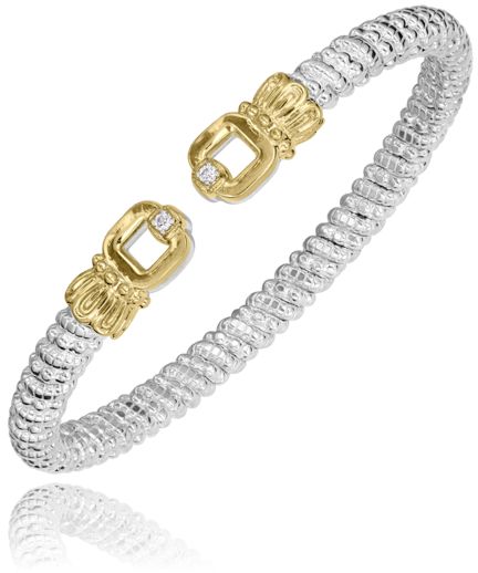 Vahan 14k Gold & Sterling Silver Diamond Bracelet