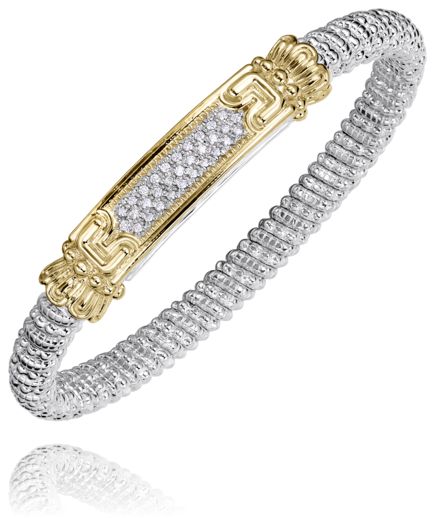 Vahan 14k Gold & Sterling Silver Diamond Bracelet